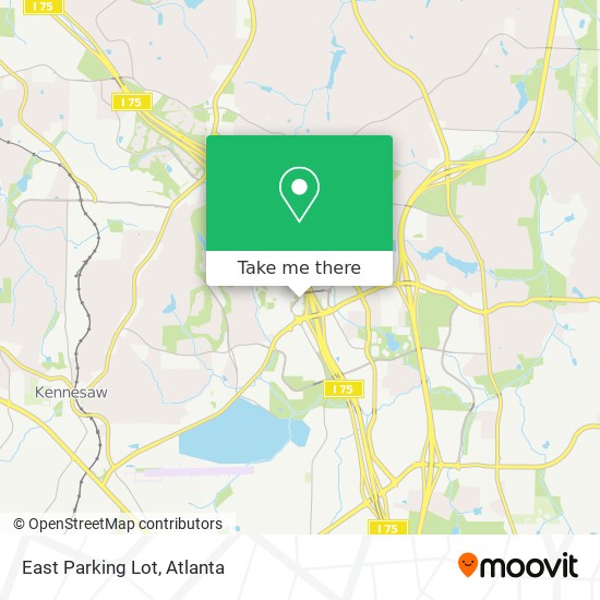 Mapa de East Parking Lot
