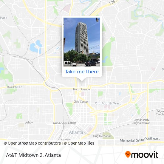 Mapa de At&T Midtown 2