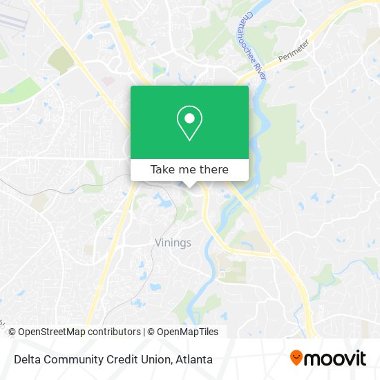 Mapa de Delta Community Credit Union