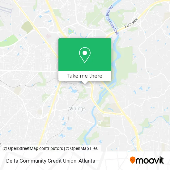 Delta Community Credit Union map