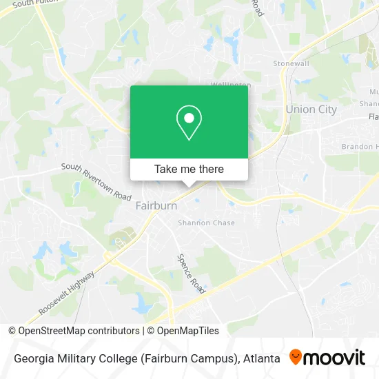 Georgia Military College (Fairburn Campus) map