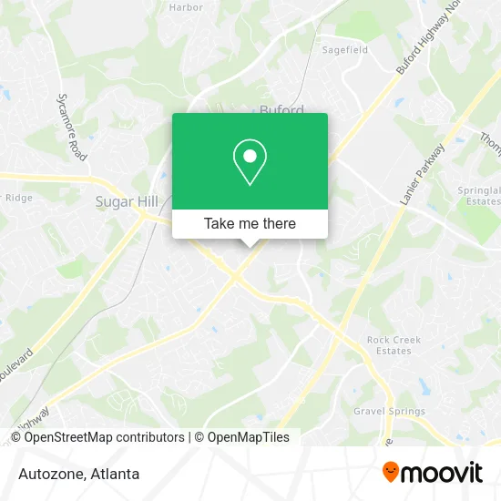 Autozone map