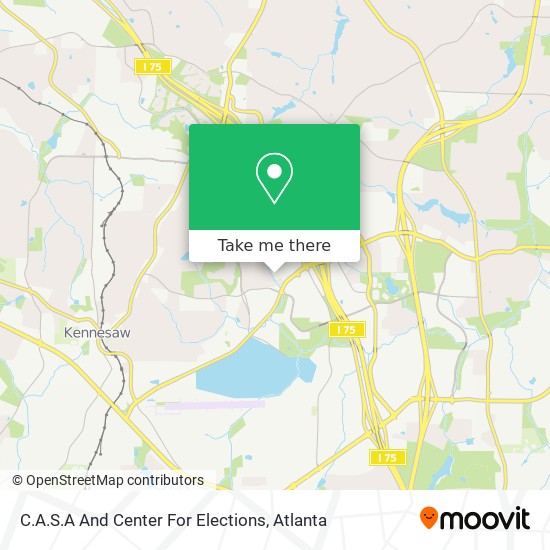 C.A.S.A And Center For Elections map