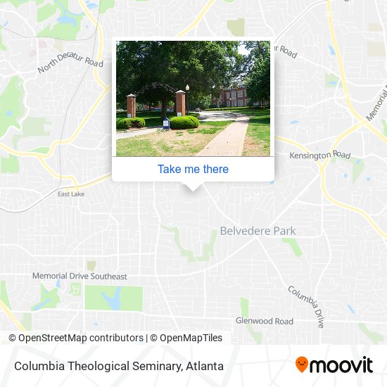 Columbia Theological Seminary map