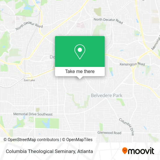 Columbia Theological Seminary map