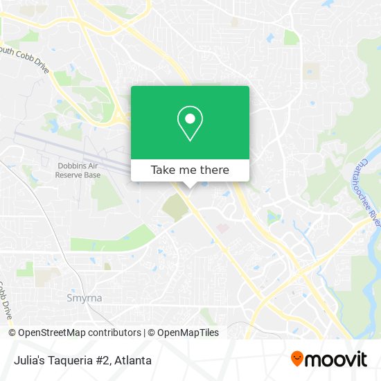 Julia's Taqueria #2 map