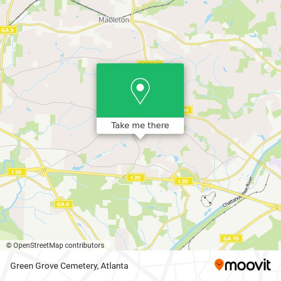 Mapa de Green Grove Cemetery