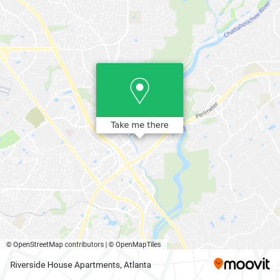 Mapa de Riverside House Apartments