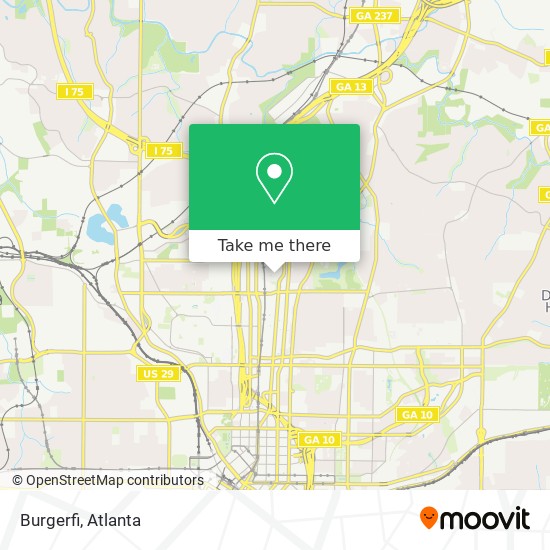 Burgerfi map