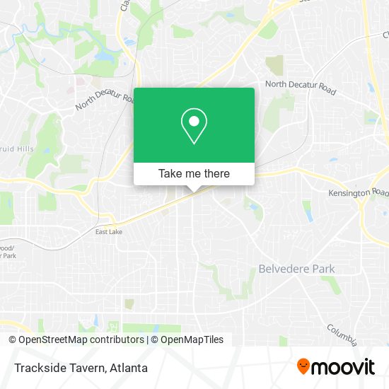 Mapa de Trackside Tavern