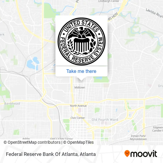 Federal Reserve Bank Of Atlanta map