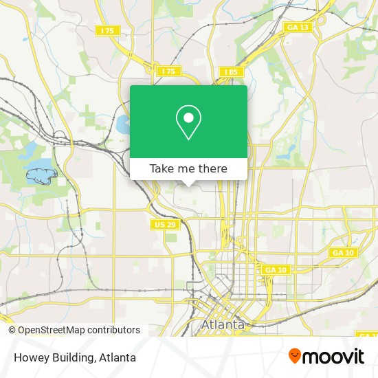 Howey Building map