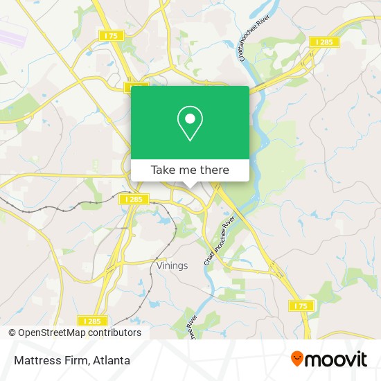 Mattress Firm map