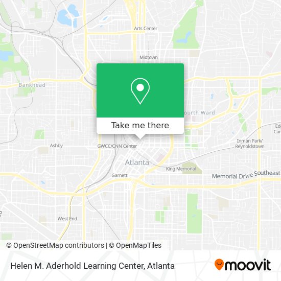 Helen M. Aderhold Learning Center map