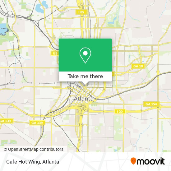 Mapa de Cafe Hot Wing