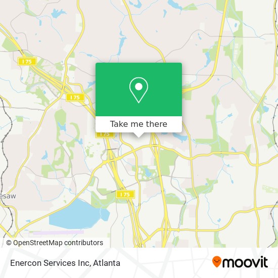 Enercon Services Inc map