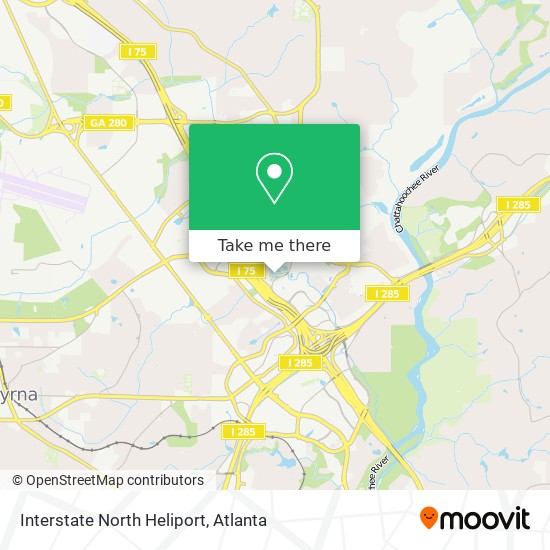 Mapa de Interstate North Heliport