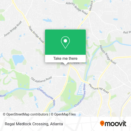 Regal Medlock Crossing map