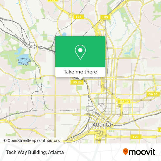 Mapa de Tech Way Building