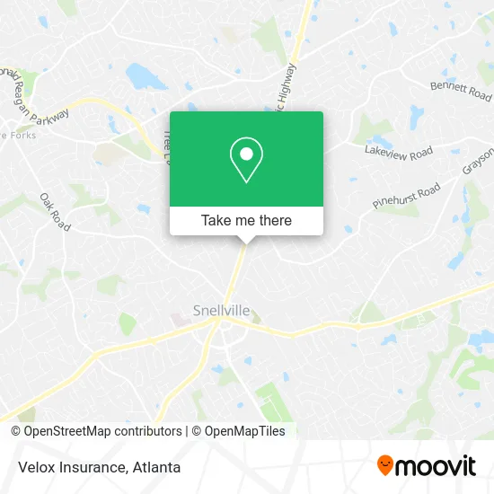 Velox Insurance map