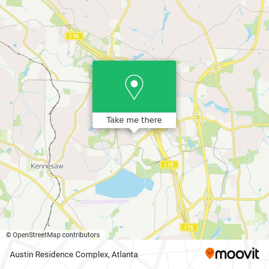 Austin Residence Complex map