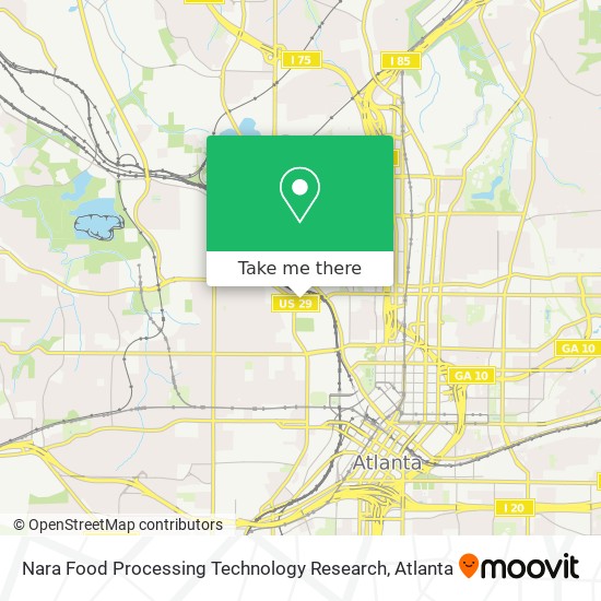 Nara Food Processing Technology Research map