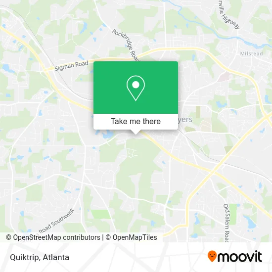 Quiktrip map