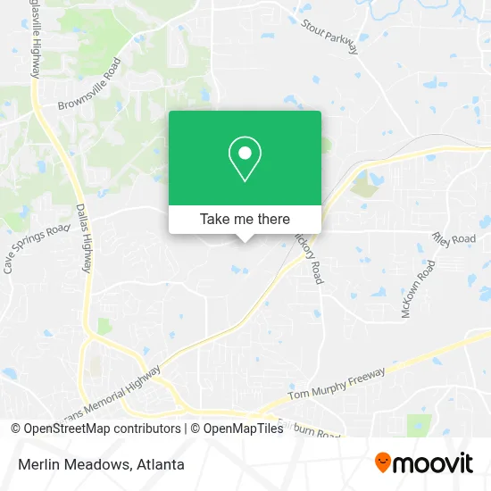 Merlin Meadows map