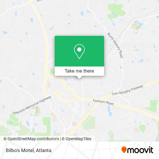 Mapa de Bilbo's Motel