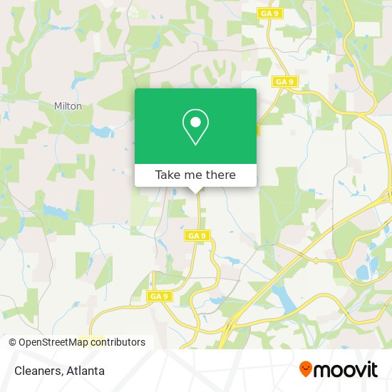 Cleaners map