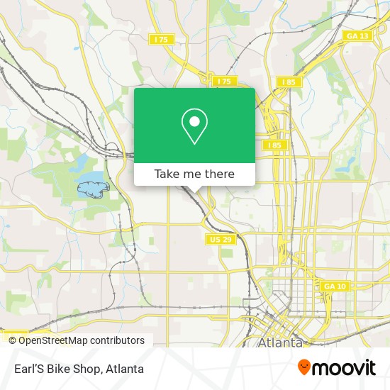 Mapa de Earl’S Bike Shop