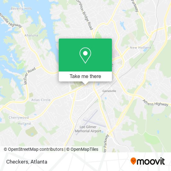 Checkers map