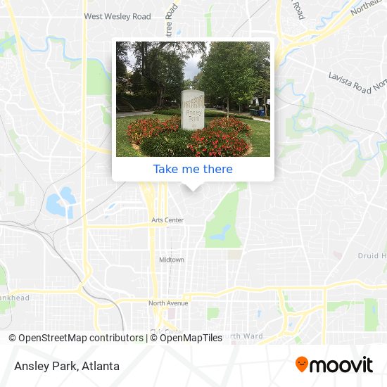 Mapa de Ansley Park