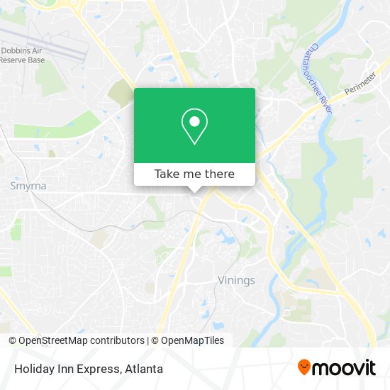 Mapa de Holiday Inn Express