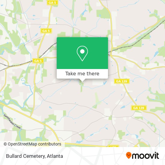 Mapa de Bullard Cemetery