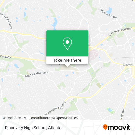 Mapa de Discovery High School