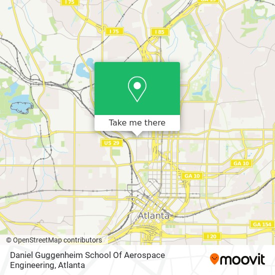 Daniel Guggenheim School Of Aerospace Engineering map