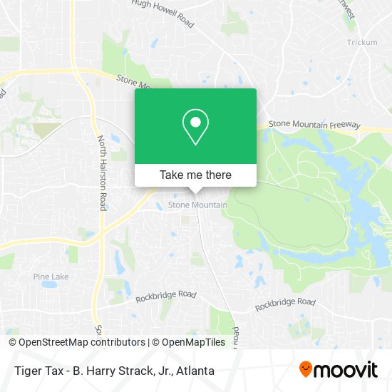 Mapa de Tiger Tax - B. Harry Strack, Jr.