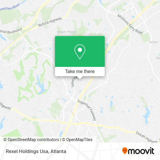 Rexel Holdings Usa map