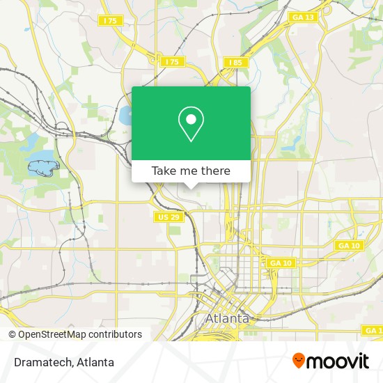 Dramatech map