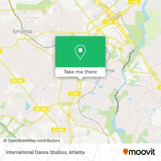 International Dance Studios map