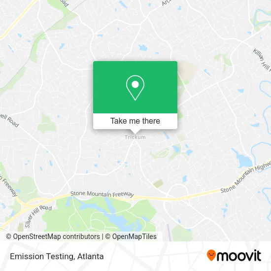 Emission Testing map