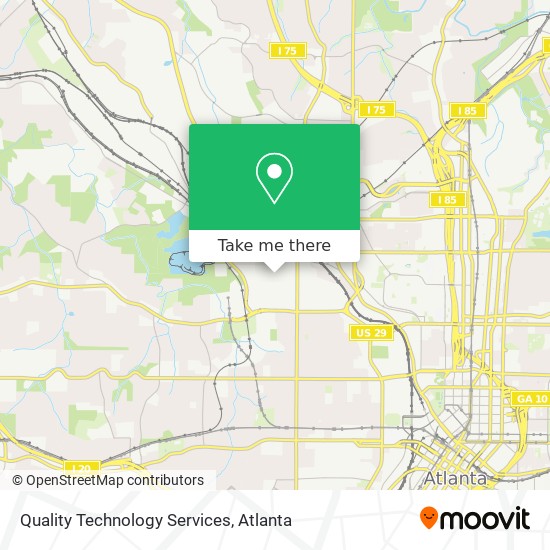 Quality Technology Services map