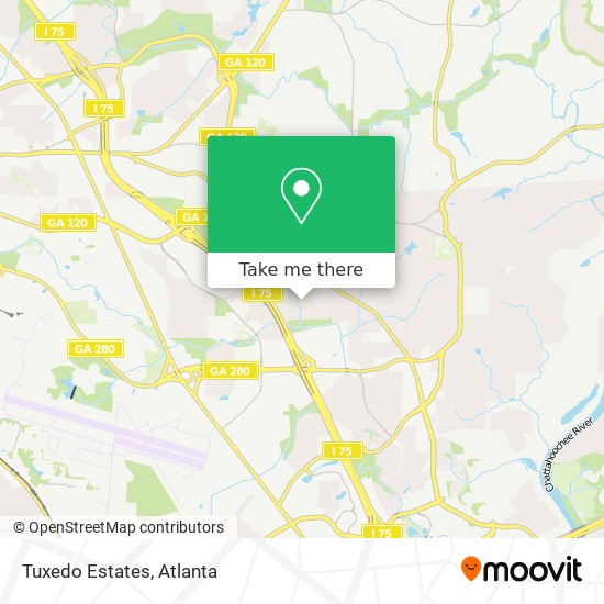 Tuxedo Estates map