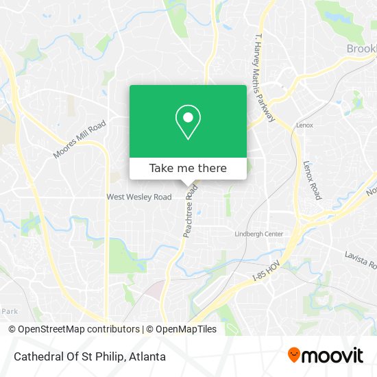 Cathedral Of St Philip map