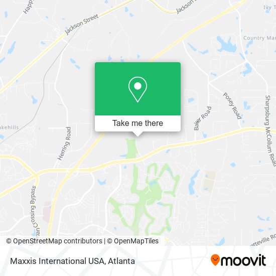 Mapa de Maxxis International USA
