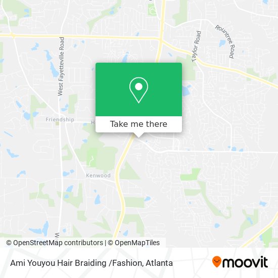 Ami Youyou Hair Braiding /Fashion map