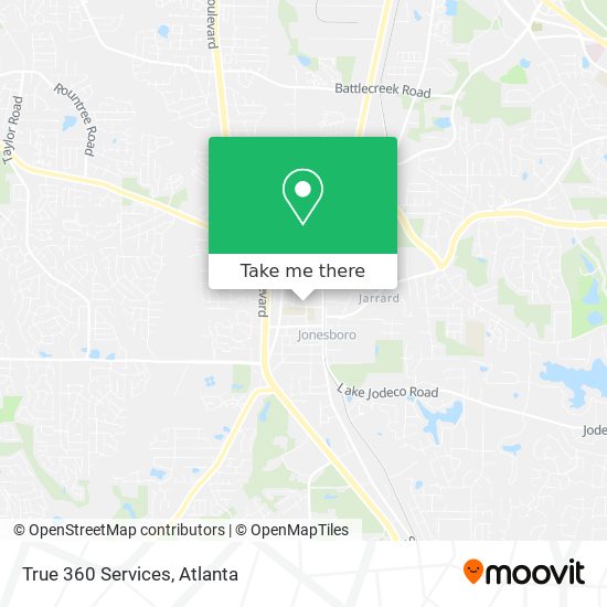 True 360 Services map