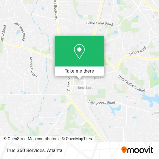 True 360 Services map