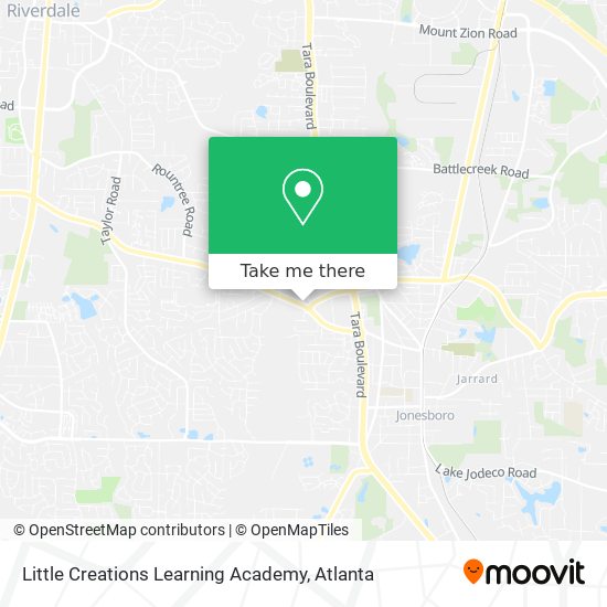 Little Creations Learning Academy map